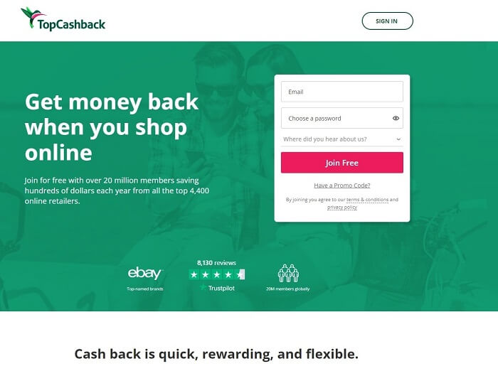 best cashback site for amazon 