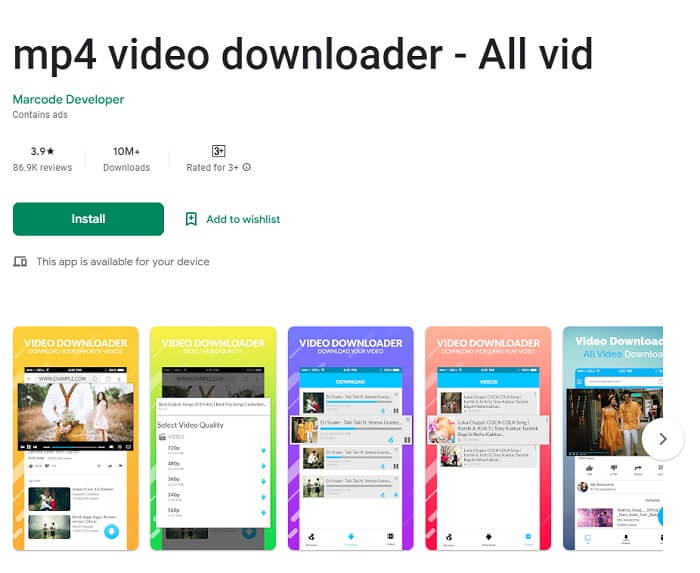 youtube video download app
