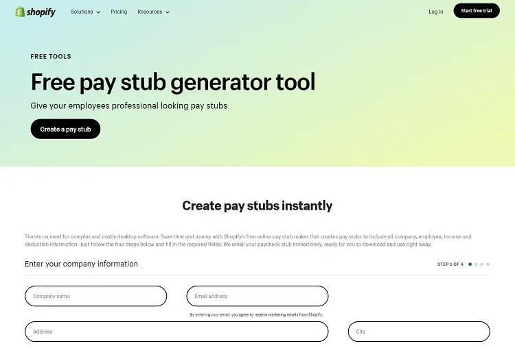 best pay stub generator