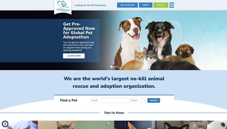 north shore animal league america world's largest animal rescue org