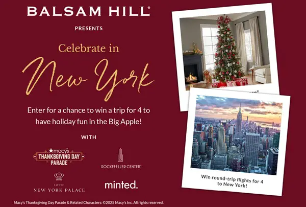 Win Celebrate in New York Sweepstakes