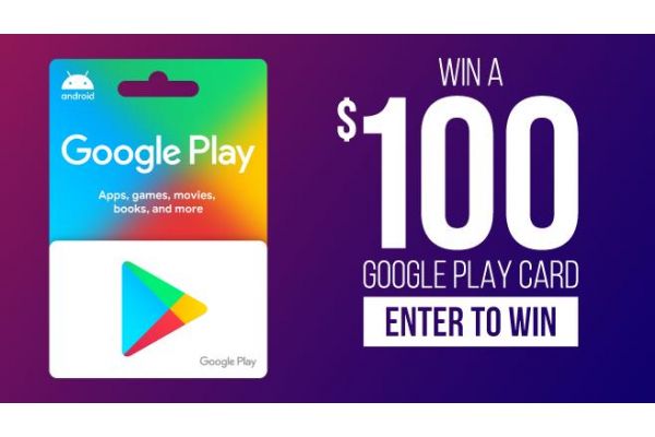 Win A $100 Google Play Cards