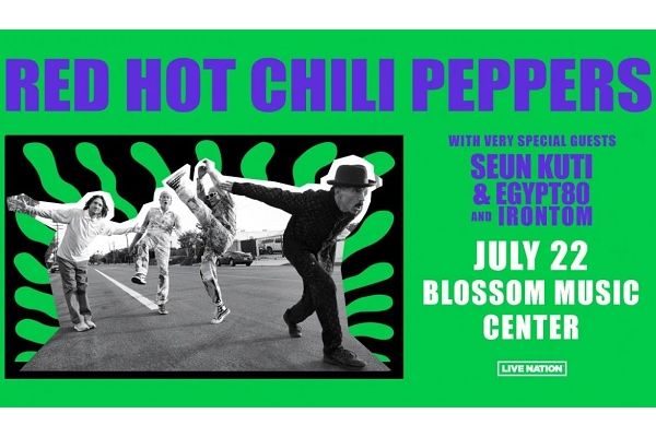 Win Tickets to See the Red Hot Chili Peppers at Blossom Music Center!