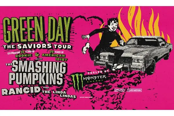 Win A Pair Of Tickets To See Green Day!