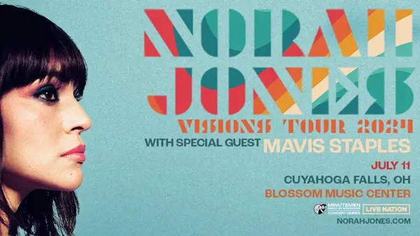 Win Ticket to See Norah Jones at Blossom Music Center!