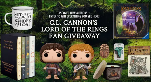 Win C.L. Cannon’s Lord of the Rings Fan Giveaway