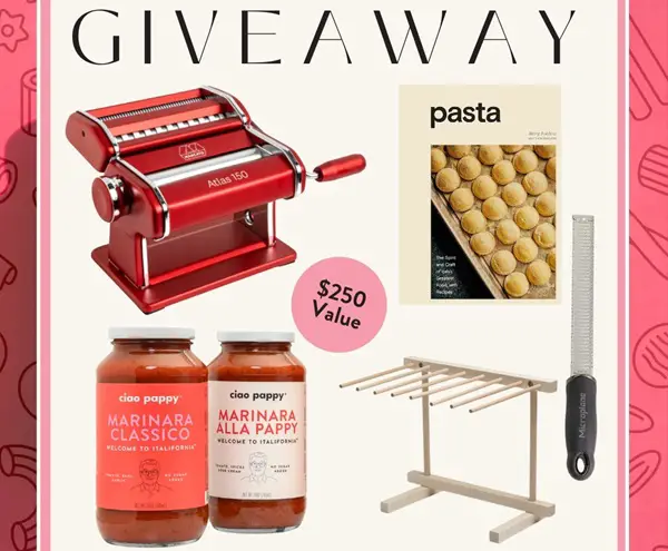 Win Ciao Pappy: Pasta Kit Giveaway