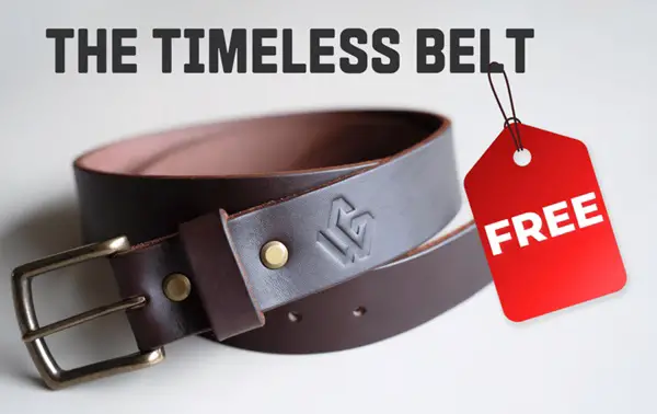 Win The Kickstarter Timeless Belt Signup Sweepstakes