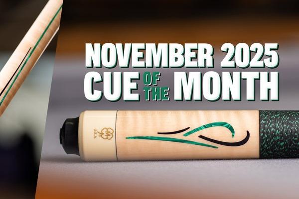 Win McDermott Pool Cues: November Cue Of The Month Giveaway