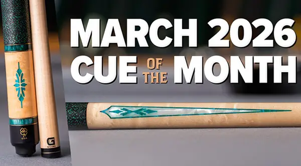 Win McDermott Pool Cues: March 2026 Cue Of The Month Giveaway