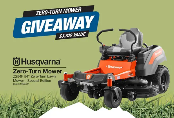 Win End of Summer Husqvarna ZTR Giveaway