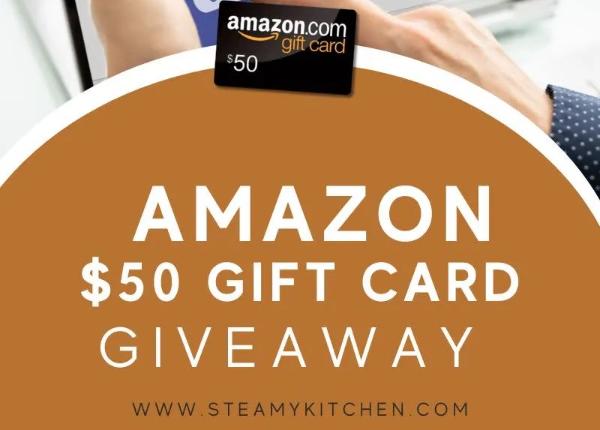 Win A $50 Amazon Gift Card Giveaway