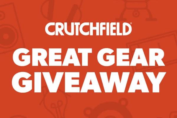 Win A $350 Crutchfield Gift Card Giveaway
