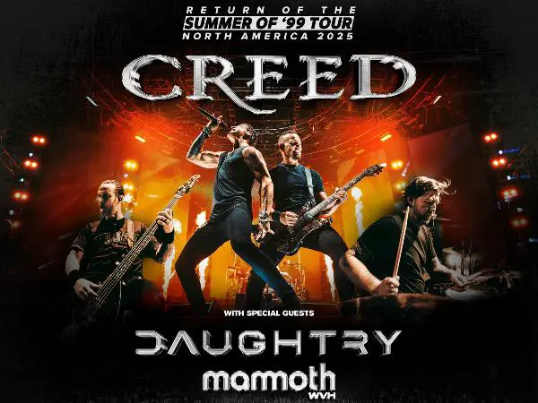 Win Creed Ticket Sweepstakes