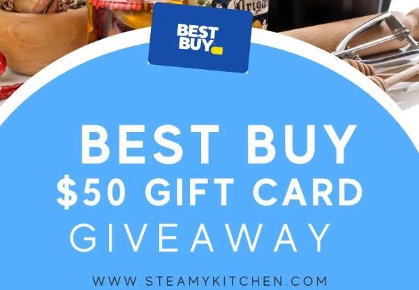 Win A $50 Best Buy Gift Card Giveaway