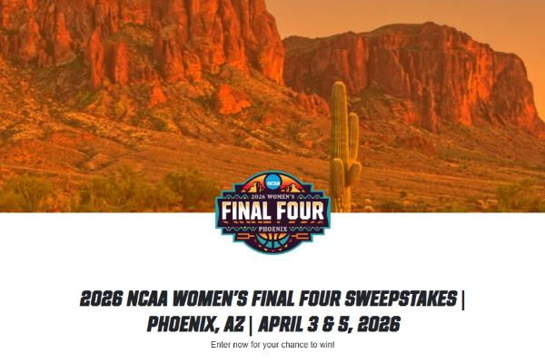 Win The NCAA Women’s Final Four Giveaway