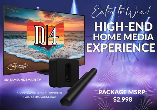 Win Spencer's Ultimate Home Entertainment Giveaway