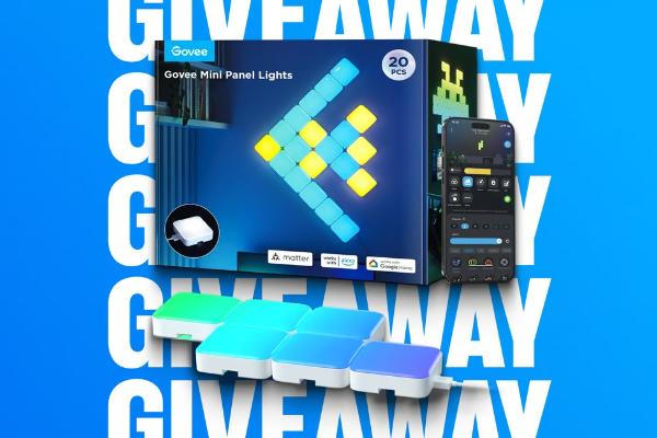 Win Govee Floor Lamp 2 and Mini Panel Lights Giveaway