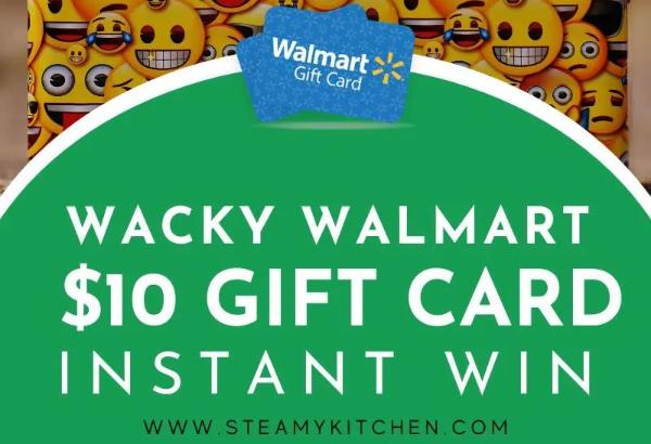 Win An Wacky Walmart Gift Card Instantly