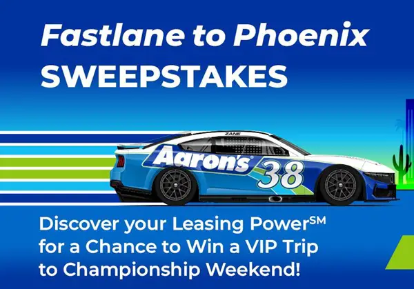 Win The Aaron's “Fastlane to Phoenix” Sweepstakes