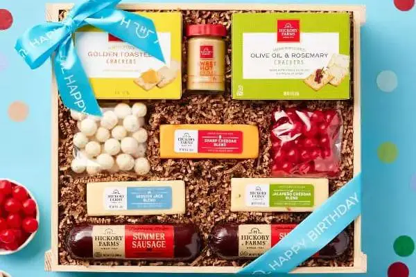 Win Farmhouse Summer Sausage and Cheese Happy Birthday Gift Basket Giveaway