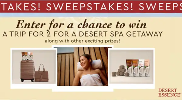 Win The Destination Desert Sweepstakes