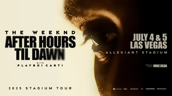 Win The Weeknd: After Hours Til Dawn Las Vegas SiriusXM Sweepstakes