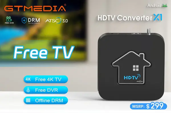 Win One Of 300 GTMEDIA Converter X1 Units Giveaway