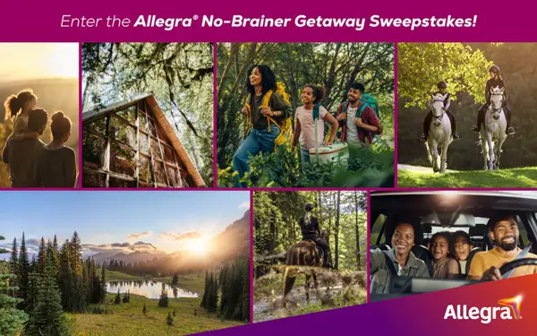 Win Allegra's Trip to Washington State Outdoor Sweepstakes