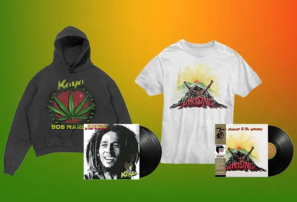 Win A Selection Of Bob Marley Merch & Vinyl Giveaway