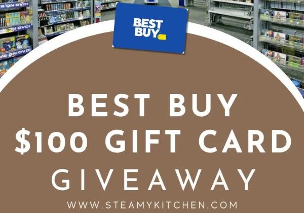 Win A $100 Best Buy Gift Card Giveaway