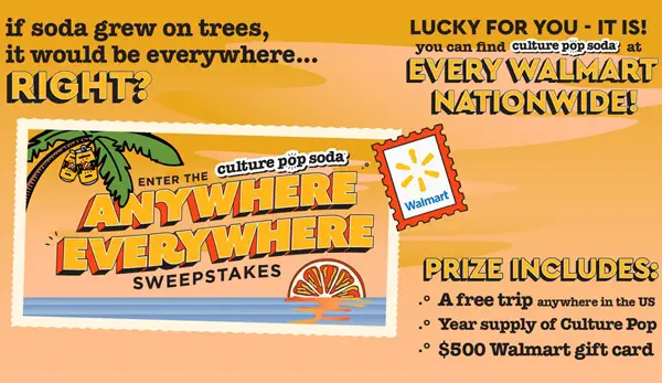Win The Culture Pop Anywhere Everywhere Sweepstakes
