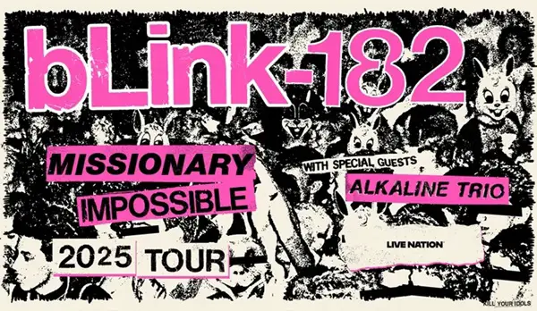 Win blink-182 Missionary Impossible Tour SiriusXM Sweepstakes