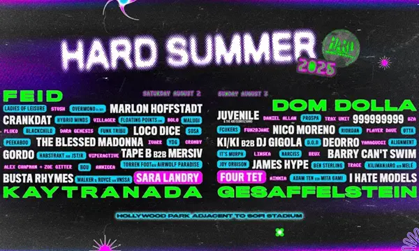 Win Summer Festival SiriusXM Sweepstakes