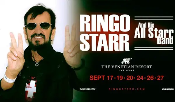 Win Ringo Starr Las Vegas Flyaway SiriusXM Sweepstakes