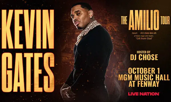 Win Kevin Gates at MGM Music Hall Sweepstakes