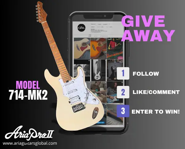 Win A Free Aria Pro II Model 714-MK2 Giveaway