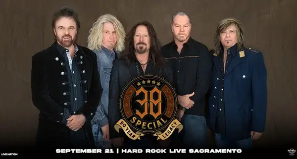 Win Tickets To See 38 Special At Hard Rock Live Sacramento September 21st Sweepstakes