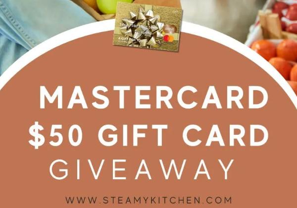 Win $50 MasterCard Gift Card Giveaway