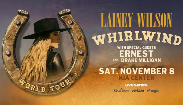 Win Tickets to Lainey Wilson At The KIA Center In Orlando Sweepstakes