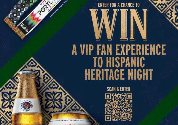 Win The Modelo x Portland Timbers Hispanic Heritage Night Sweepstakes