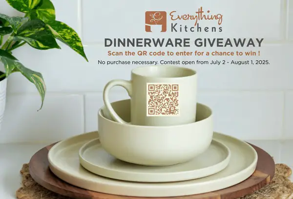 Win The Dinnerware Giveaway from Everything Kitchens!