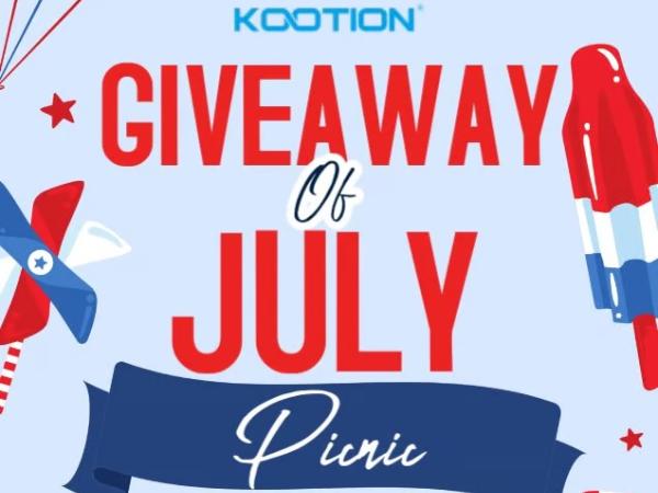 Win KOOTION Giveaway of July Picnic!