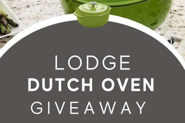 Win Lodge 6 Quart Enameled Cast Iron Dutch Oven Giveaway