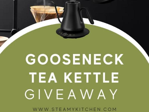Win The Gooseneck Tea Kettle Giveaway