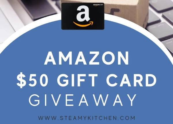 Win A $50 Amazon Gift Card Giveaway