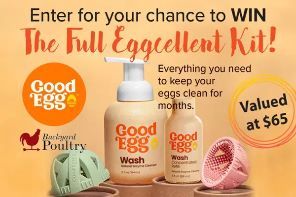 Win The Backyard Poultry: Goodegg Giveaway