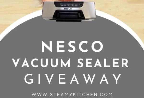 Win Nesco Deluxe Food Vacuum Sealer Giveaway