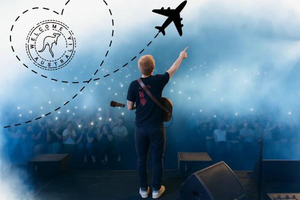 Win 2 Tickets to see Ed Sheeran in Australia + Hotel & Airfare Sweepstakes