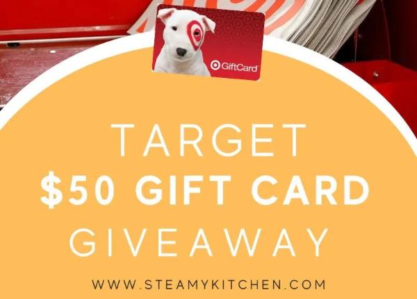 Win A $50 Target Gift Card Giveaway